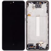 OLED Assembly With Frame Compatible For Samsung Galaxy A33 5G (A336 / 2022) (Vemake) (Black)