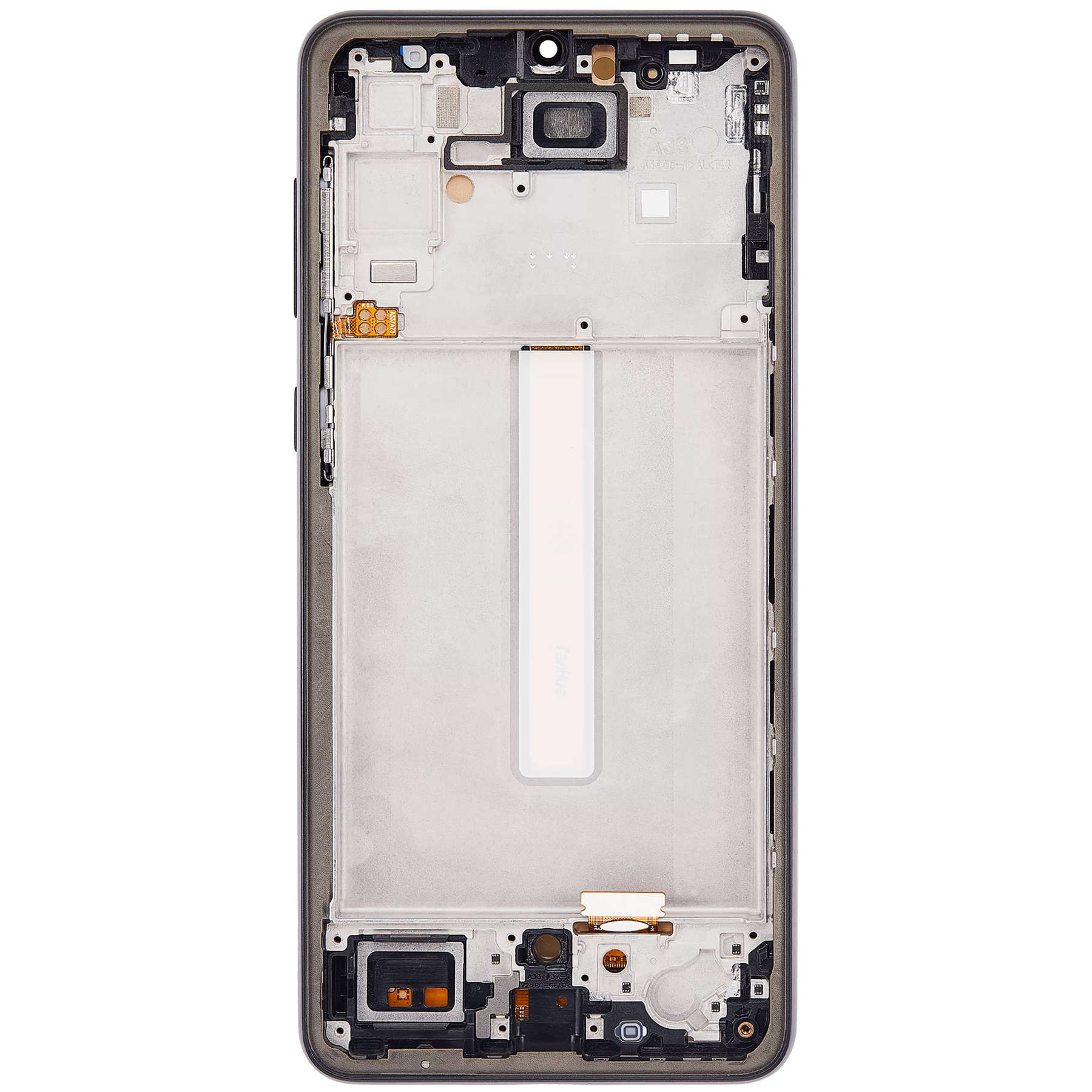 OLED Assembly With Frame Compatible For Samsung Galaxy A33 5G (A336 / 2022) (Vemake) (Black)