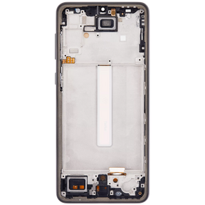 OLED Assembly With Frame Compatible For Samsung Galaxy A33 5G (A336 / 2022) (Vemake) (Black)