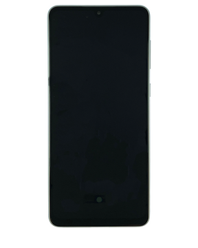 OLED Assembly With Frame Compatible For Samsung Galaxy A33 5G (A336 / 2022) (Service Pack) (Awesome White)