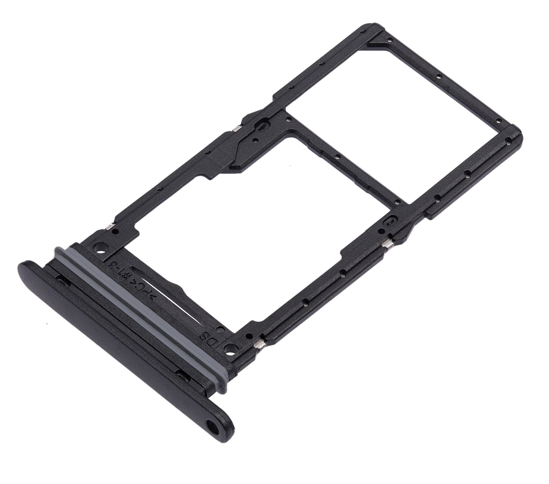 Dual Sim Card Tray Compatible For Samsung Galaxy A33 5G (A336 / 2022) (Black)