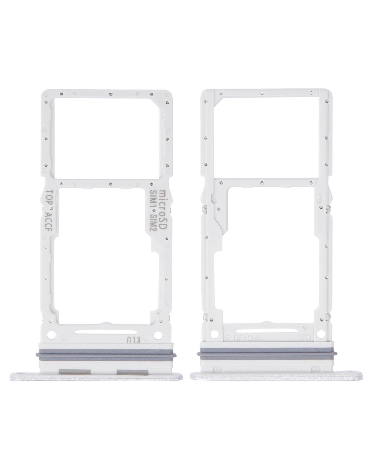 Dual Sim Card Tray Compatible For Samsung Galaxy A33 5G (A336 / 2022) (White)