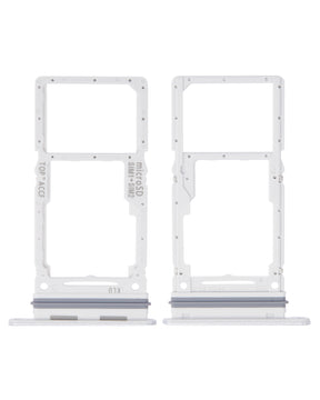 Dual Sim Card Tray Compatible For Samsung Galaxy A33 5G (A336 / 2022) (White)