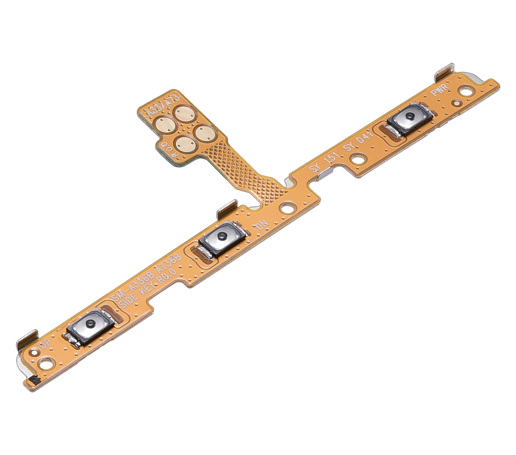 Power Button Flex Cable Compatible For Samsung Galaxy A73 5G (A736 / 2022) / A33 5G (A336 / 2022) / A73 (A735 / 2022)