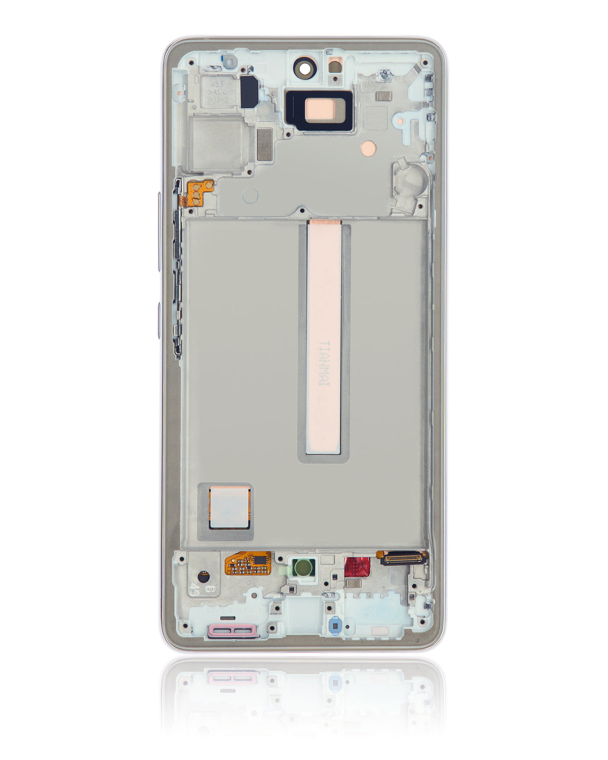 Replacement OLED Assembly With Frame Compatible For Samsung Galaxy A53 5G ( A536 / 2022) (Refurbished) (White)
