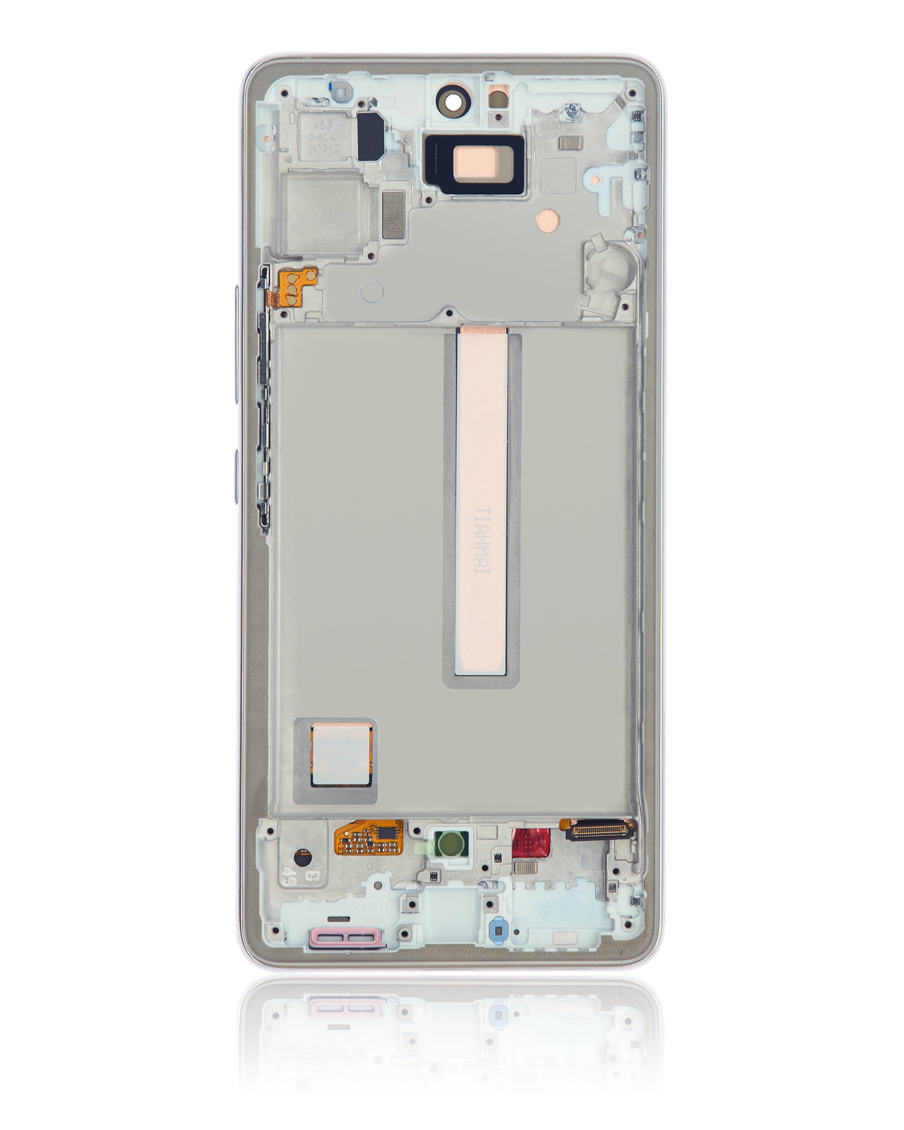 Replacement OLED Assembly With Frame Compatible For Samsung Galaxy A53 5G ( A536 / 2022) (Refurbished) (White)