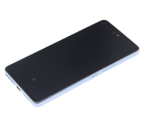 Replacement OLED Assembly With Frame Compatible For Samsung Galaxy A53 5G (A536 / 2022) (Refurbished) (Blue)