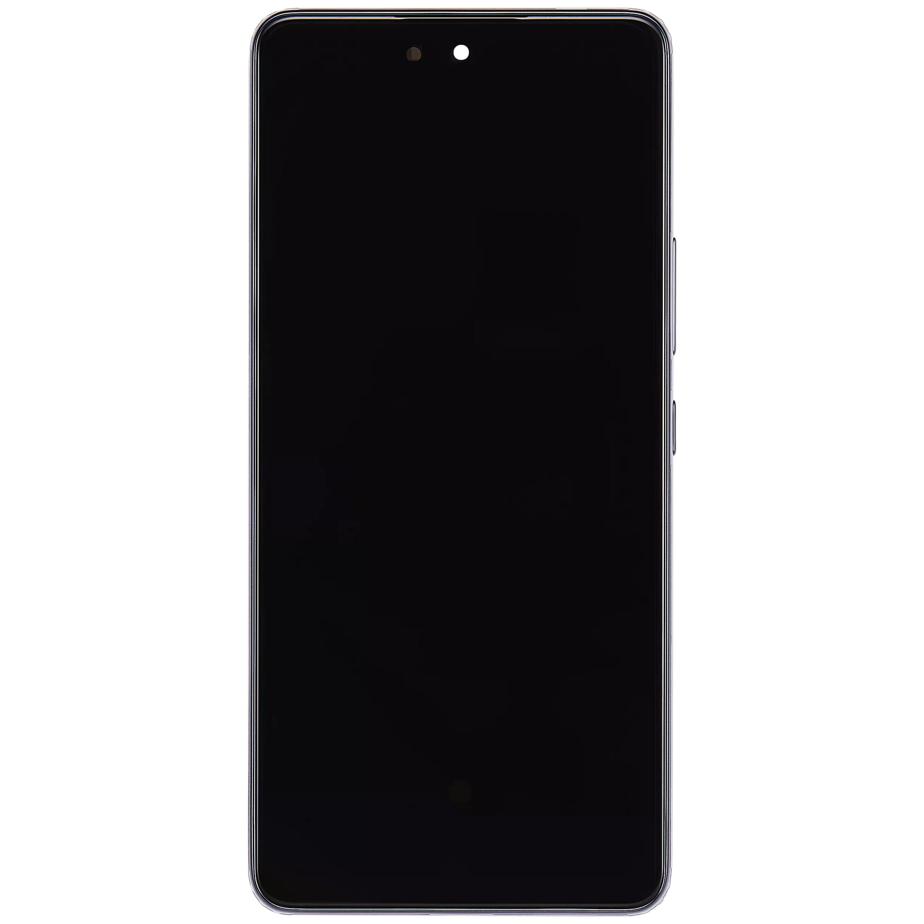 Replacement OLED Assembly With Frame Compatible For Samsung Galaxy A53 5G by Macfactory.in (A536 / 2022) (6.36") (Vemake) (Black)