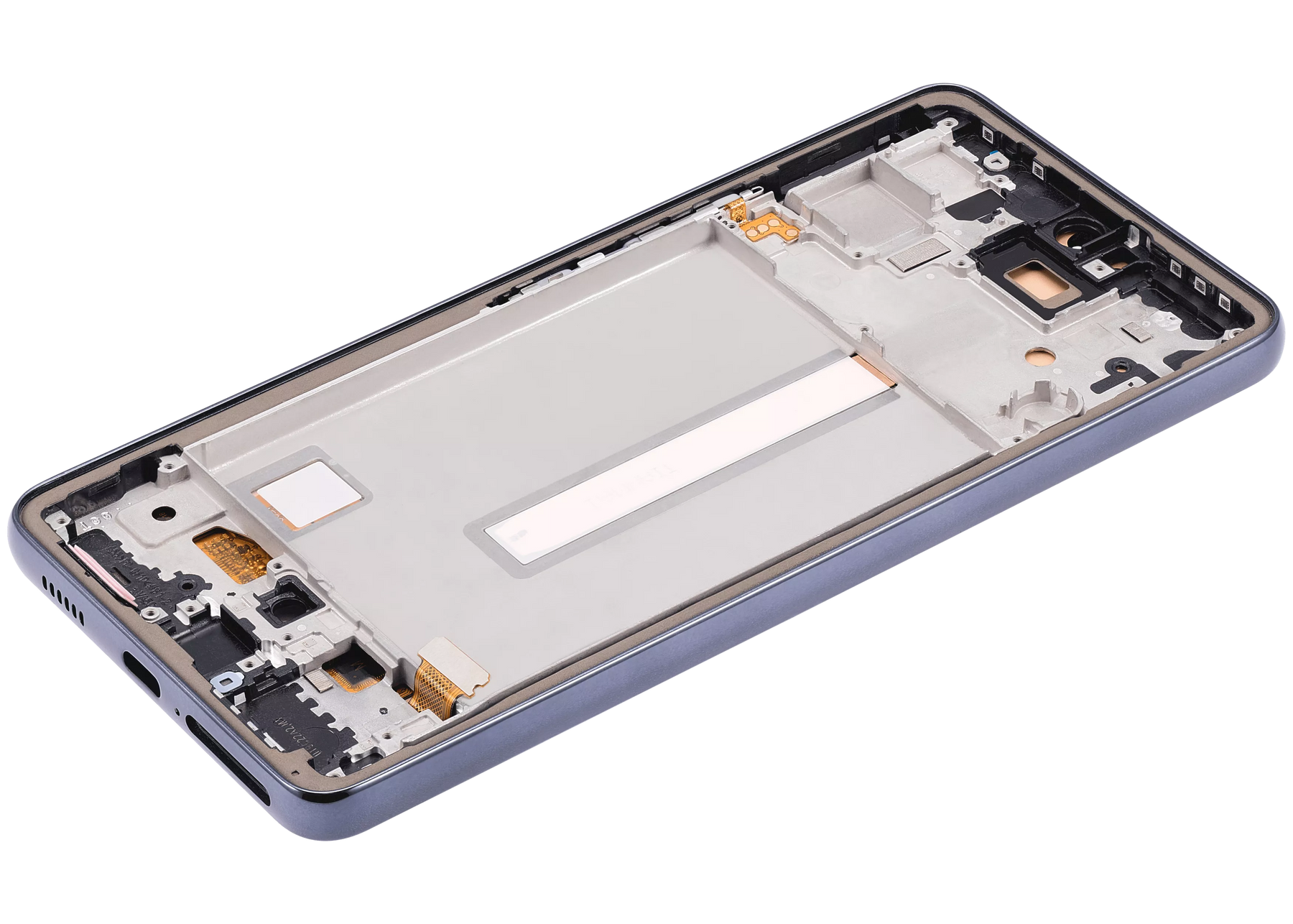 Replacement OLED Assembly With Frame Compatible For Samsung Galaxy A53 5G by Macfactory.in (A536 / 2022) (6.36") (Vemake) (Black)