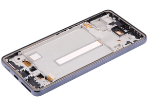 Replacement OLED Assembly With Frame Compatible For Samsung Galaxy A53 5G by Macfactory.in (A536 / 2022) (6.36") (Vemake) (Black)