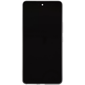 Replacement OLED Assembly With Frame Compatible For Samsung Galaxy A53 5G by Macfactory.in ( A536 / 2022) (6.36") (Vemake) (White)