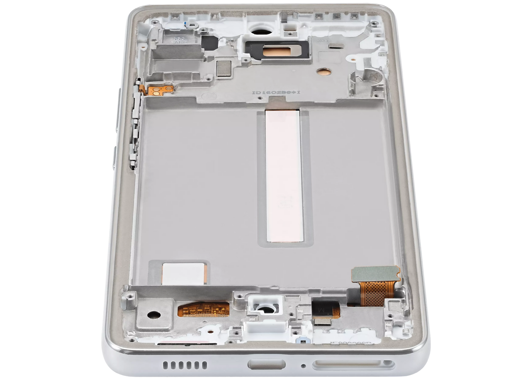 Replacement OLED Assembly With Frame Compatible For Samsung Galaxy A53 5G by Macfactory.in ( A536 / 2022) (6.36") (Vemake) (White)