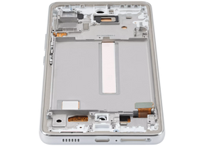 Replacement OLED Assembly With Frame Compatible For Samsung Galaxy A53 5G by Macfactory.in ( A536 / 2022) (6.36") (Vemake) (White)