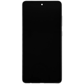 Replacement OLED Assembly With Frame Compatible For Samsung A72 (A725 / 2021) (6.67") (Vemake) (Awesome White)