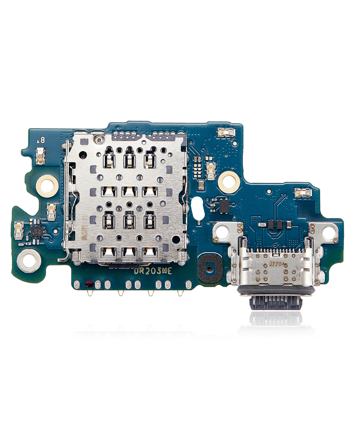 Replacement Charging Port Board With Sim Card Reader Compatible For Samsung Galaxy A53 5G (A536 / 2022) (Premium)