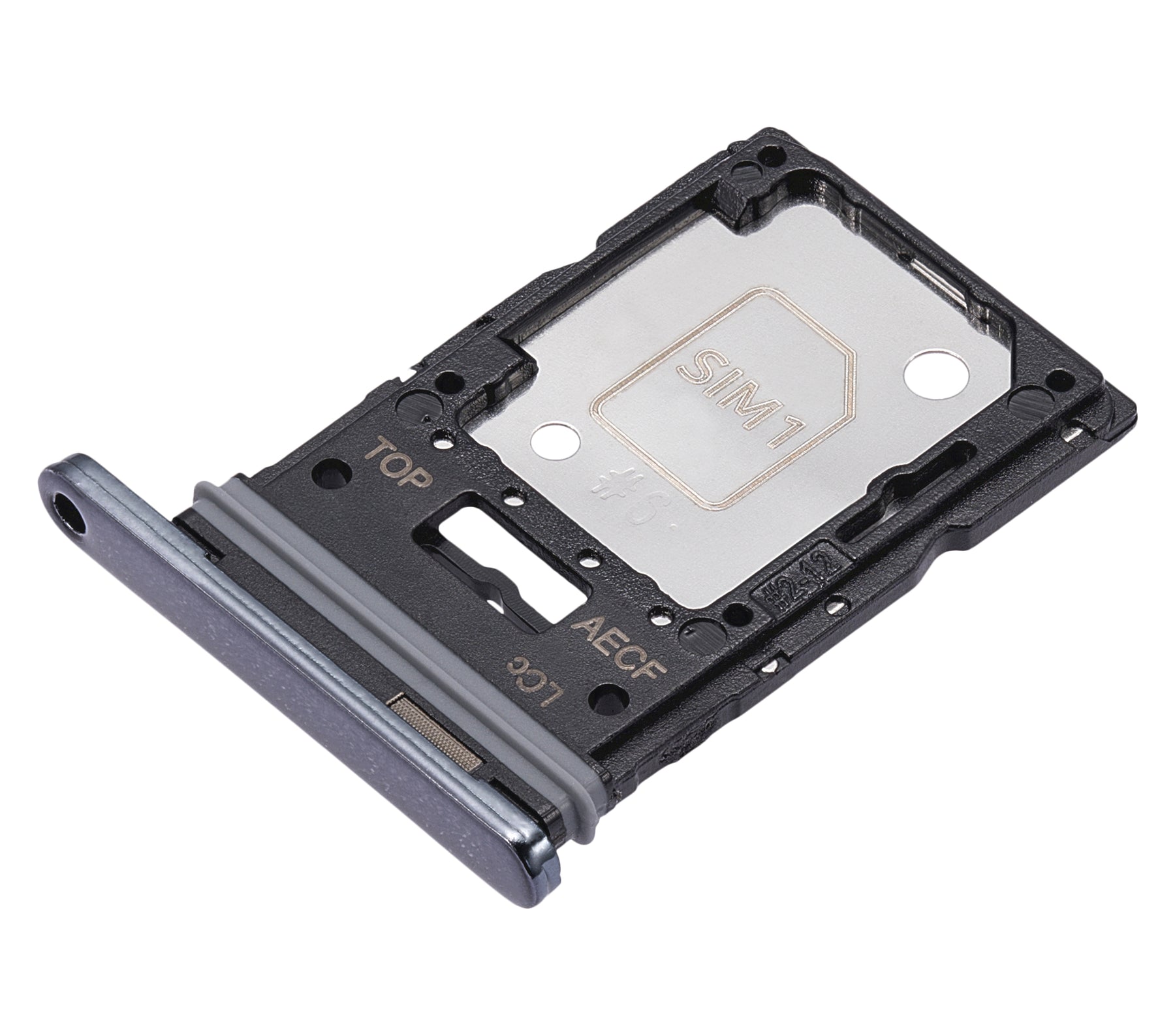 Replacement Single Sim Card Tray Compatible For Samsung Galaxy A53 5G (A536 / 2022) (Black)