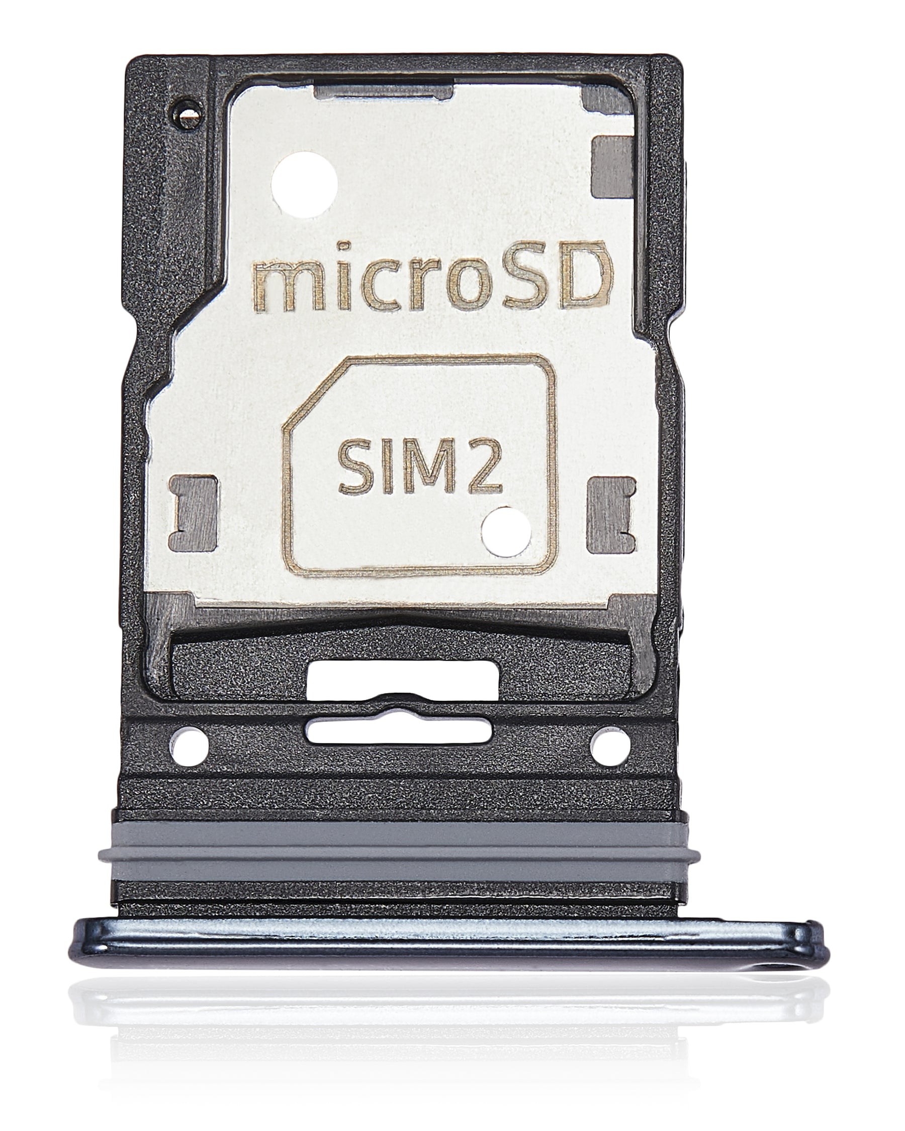 Replacement Dual Sim Card Tray Compatible For Samsung Galaxy A53 5G (A536 / 2022) (Black)