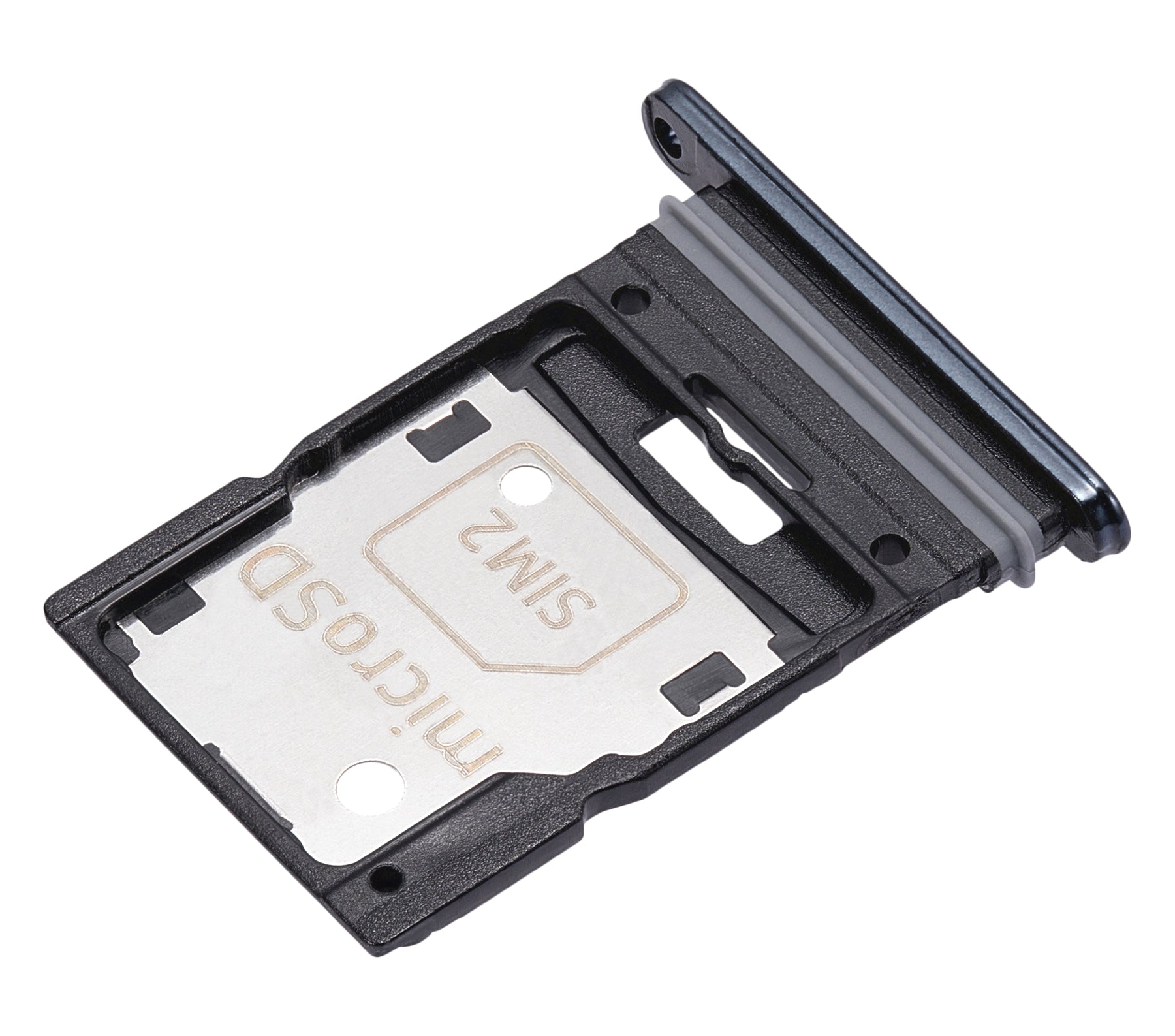 Replacement Dual Sim Card Tray Compatible For Samsung Galaxy A53 5G (A536 / 2022) (Black)