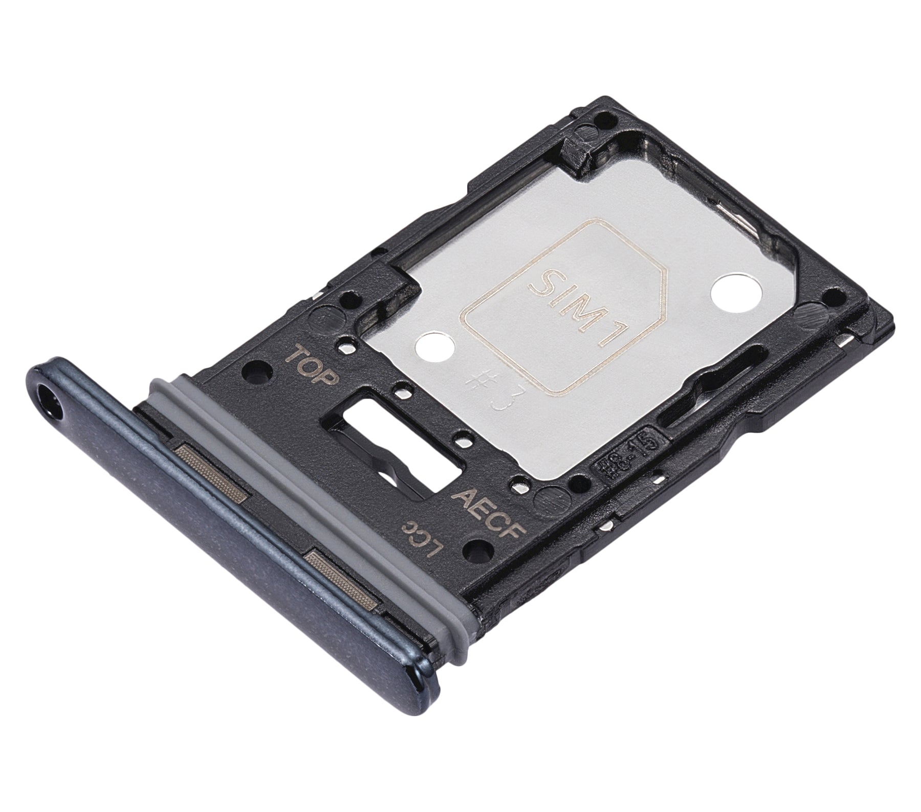 Replacement Dual Sim Card Tray Compatible For Samsung Galaxy A53 5G (A536 / 2022) (Black)