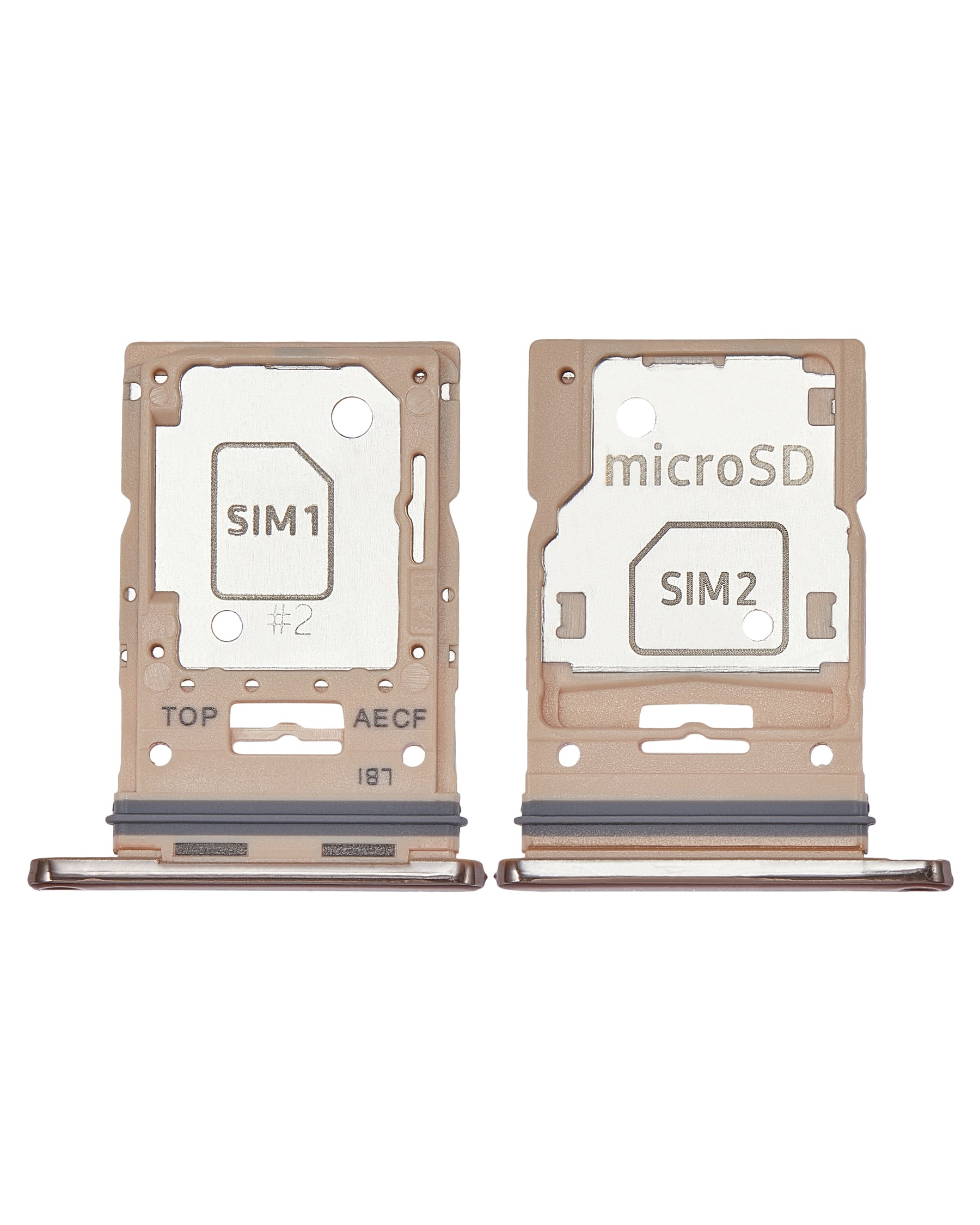 Replacement Dual Sim Card Tray Compatible For Samsung Galaxy A53 5G (A536 / 2022) (Peach)