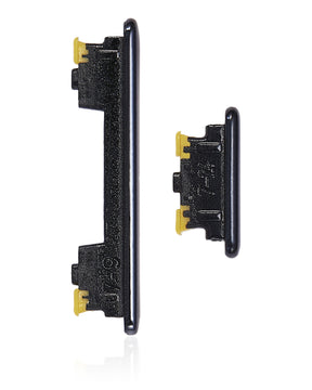 Replacement Hard Buttons (Power / Volume) Compatible For Samsung Galaxy A53 5G (A536 / 2022) (Black)