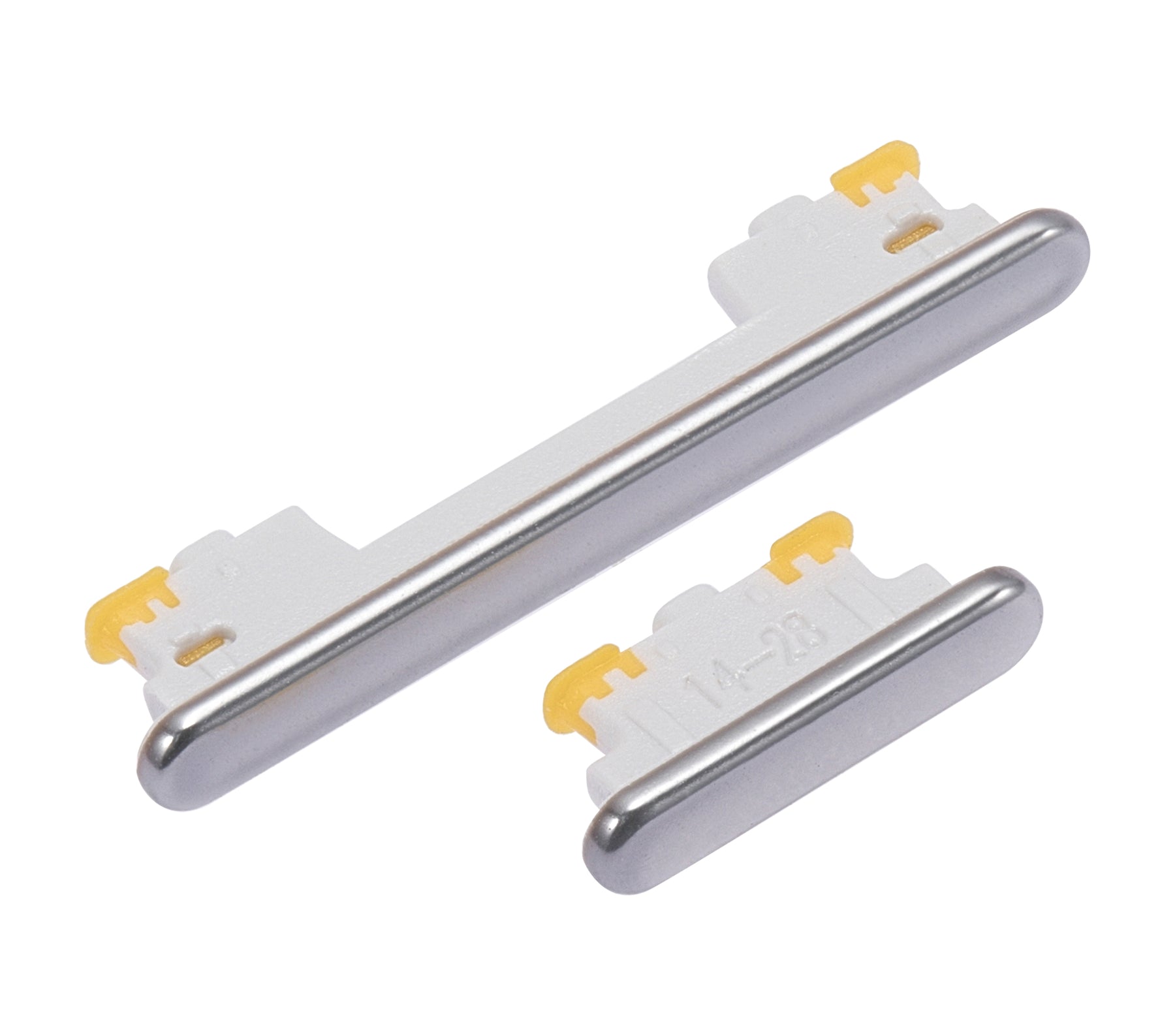 Replacement Hard Buttons (Power / Volume) Compatible For Samsung Galaxy A53 5G (A536 / 2022) (White)