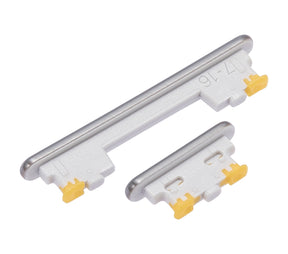 Replacement Hard Buttons (Power / Volume) Compatible For Samsung Galaxy A53 5G (A536 / 2022) (White)