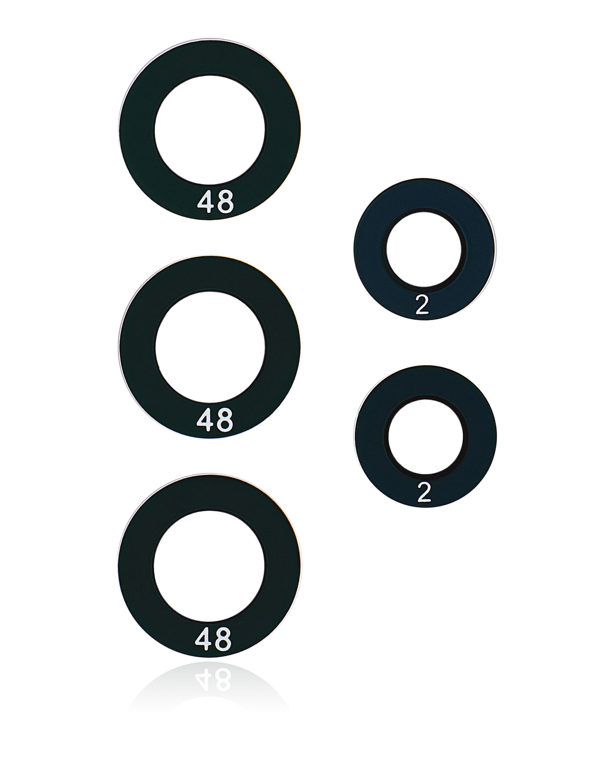 Replacement Back Camera Lens (Glass Only) With Adhesive Compatible For Samsung Galaxy A53 5G (A536 / 2022) (Premium)