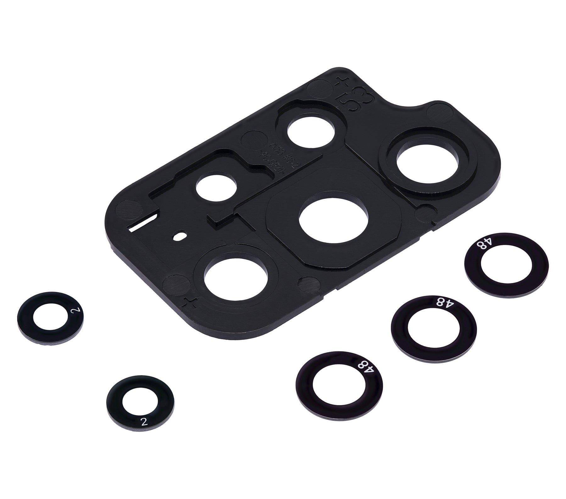 Back Camera Lens With Bracket / Bezel Compatible For Samsung Galaxy A53 5G (A536 / 2022)