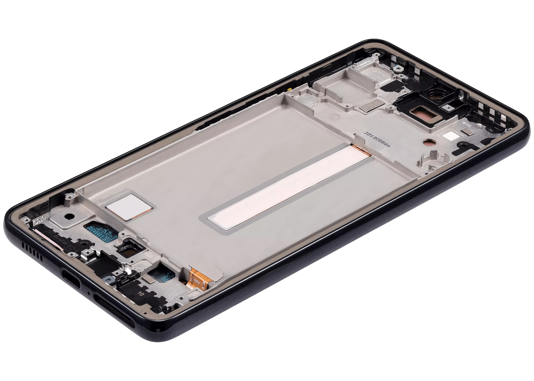 Replacement OLED Assembly With Frame Compatible For Samsung Galaxy A53 5G (A536 / 2022) (6.46") (Vemake) (Black)