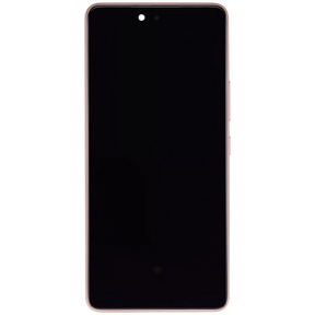 Replacement OLED Assembly With Frame Compatible For Samsung Galaxy A53 5G ( A536 / 2022) (6.46") (Vemake) (Peach)