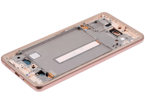 Replacement OLED Assembly With Frame Compatible For Samsung Galaxy A53 5G ( A536 / 2022) (6.46") (Vemake) (Peach)