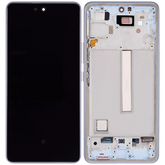 Replacement OLED Assembly With Frame Compatible For Samsung Galaxy A53 5G (A536 / 2022) (6.46") (Vemake) (Blue)