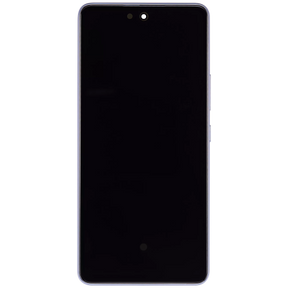 Replacement OLED Assembly With Frame Compatible For Samsung Galaxy A53 5G (A536 / 2022) (6.46") (Vemake) (Blue)