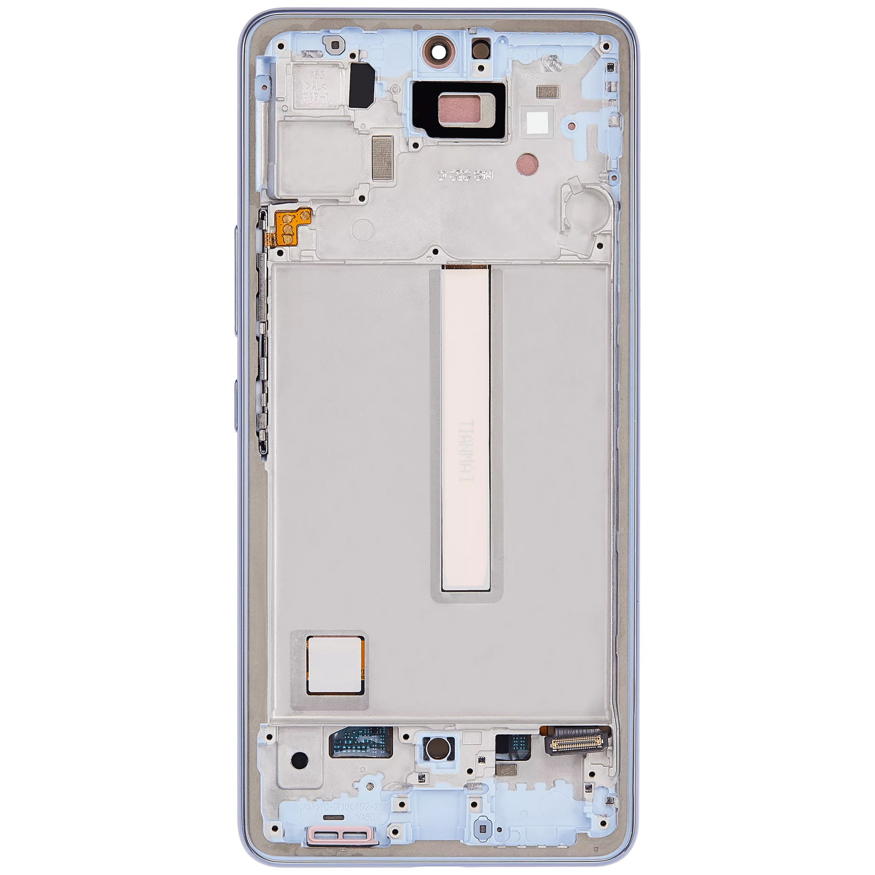 Replacement OLED Assembly With Frame Compatible For Samsung Galaxy A53 5G (A536 / 2022) (6.46") (Vemake) (Blue)