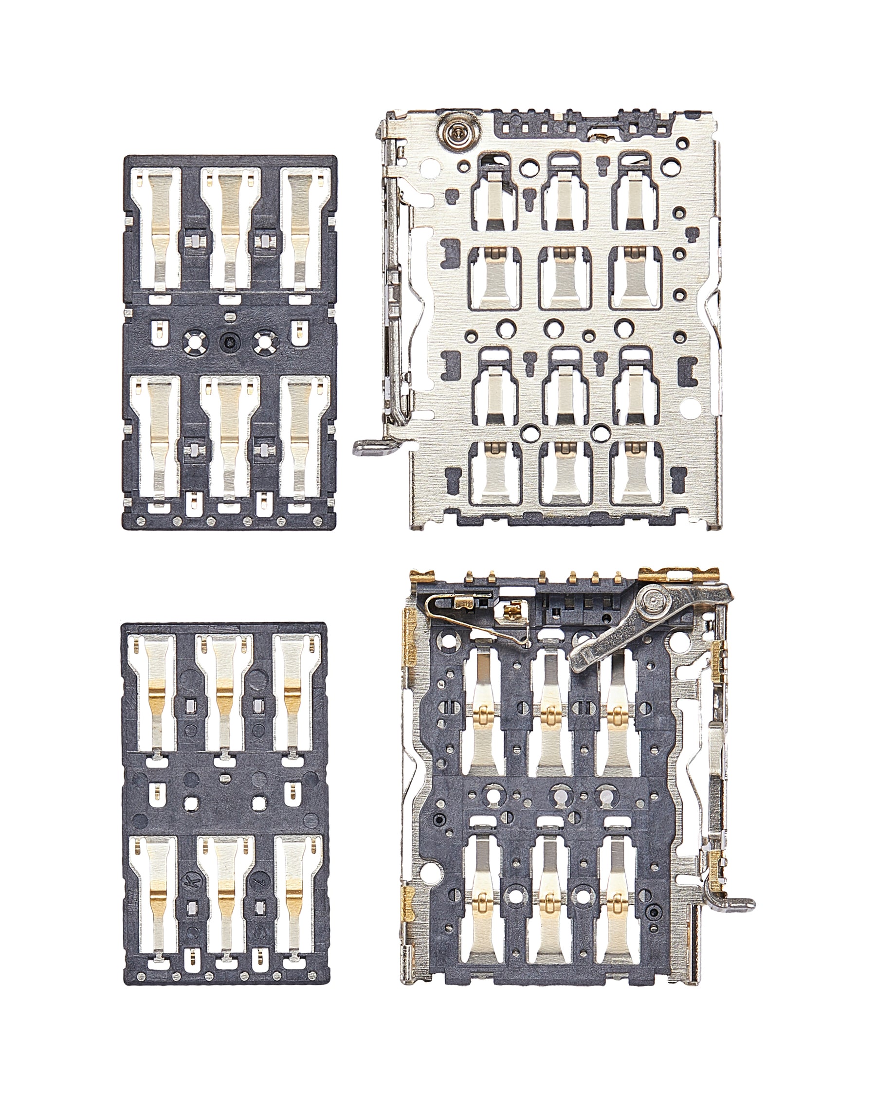 Replacement Sim Card Reader Compatible For OnePlus 10 Pro / OPPO Reno6 / Reno7 Pro / Find X5 (2 Piece Set)