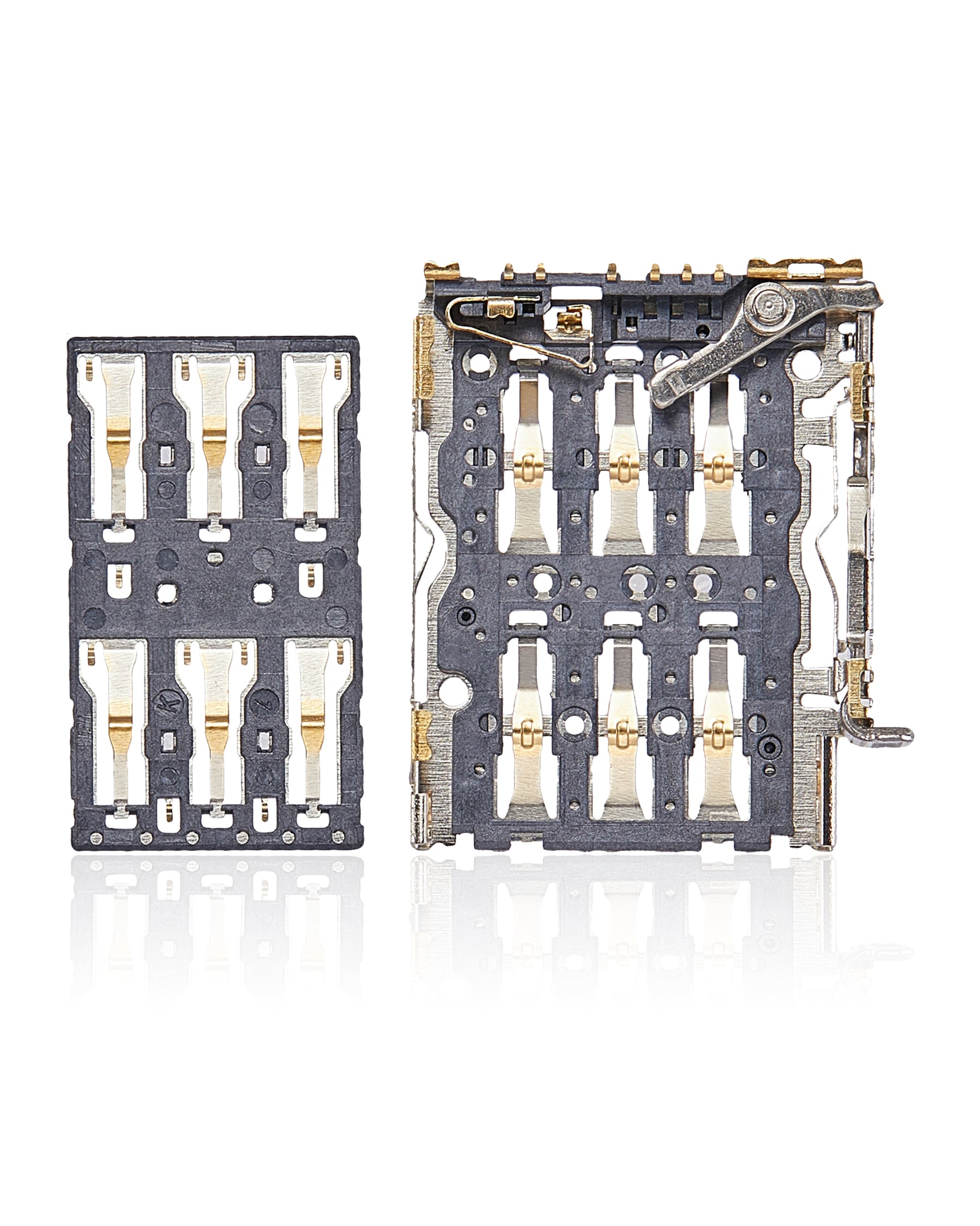 Replacement Sim Card Reader Compatible For OnePlus 10 Pro / OPPO Reno6 / Reno7 Pro / Find X5 (2 Piece Set)