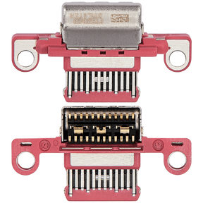 Charging Port Only Compatible For iPad 10 (2022) (Soldering Required) (Pink) (10 Pack)