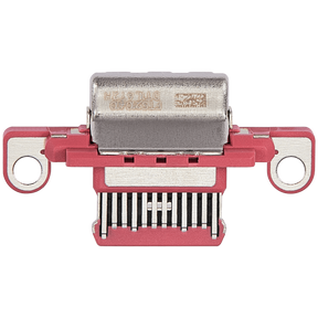 Charging Port Only Compatible For iPad 10 (2022) (Soldering Required) (Pink) (10 Pack)