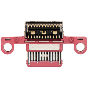 Charging Port Only Compatible For iPad 10 (2022) (Soldering Required) (Pink) (10 Pack)
