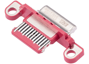 Charging Port Only Compatible For iPad 10 (2022) (Soldering Required) (Pink) (10 Pack)