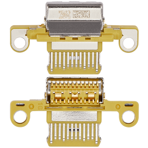 Charging Port Only Compatible For iPad 10 (2022) (Soldering Required) (Yellow) (10 Pack)