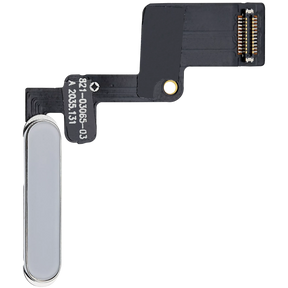 Power Button Flex Compatible For iPad 10 (2022) (Aftermarket Plus) (Silver)