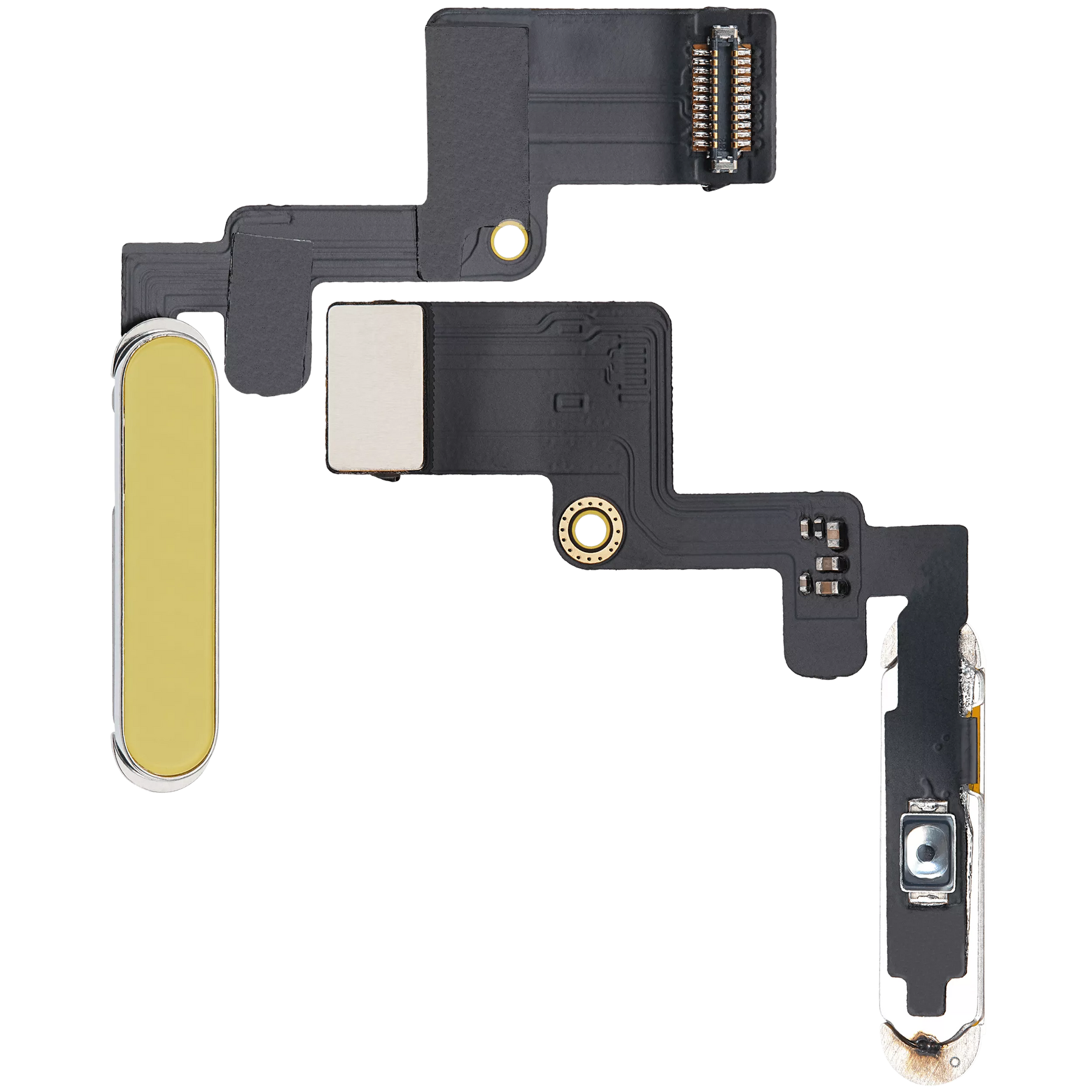 Power Button Flex Compatible For iPad 10 (2022) (Aftermarket Plus) (Yellow)