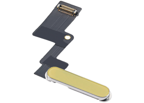 Power Button Flex Compatible For iPad 10 (2022) (Aftermarket Plus) (Yellow)