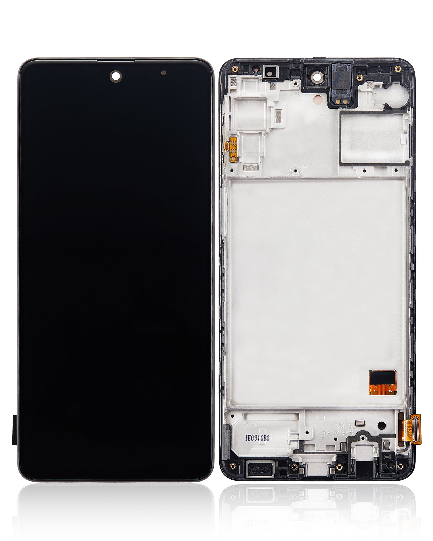 OLED Assembly With Frame Compatible For Samsung Galaxy M31S (M317 / 2020) (Refurbished) (All Colors)