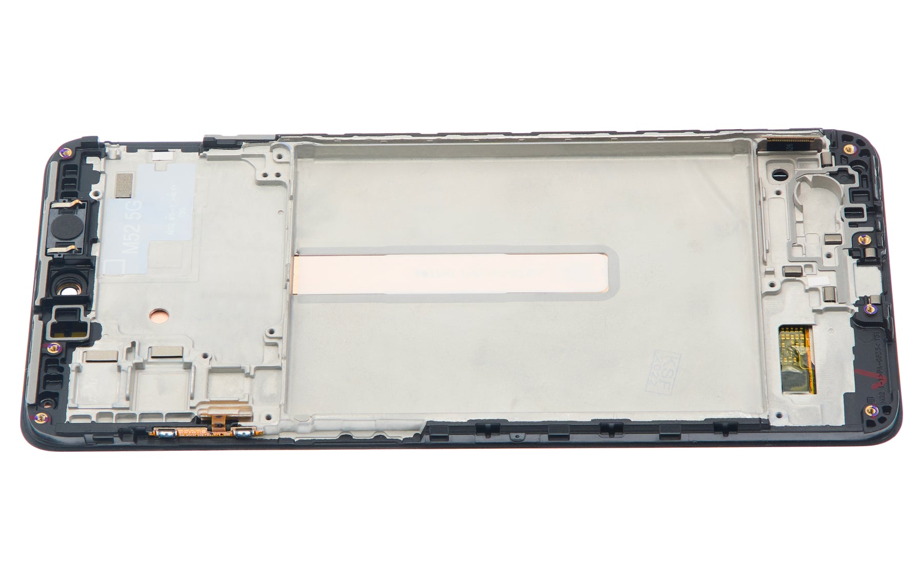 OLED Assembly With Frame Compatible For Samsung Galaxy M52 5G (M526 / 2021) (Refurbished) (All Colors)