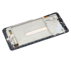 OLED Assembly With Frame Compatible For Samsung Galaxy M52 5G (M526 / 2021) (Refurbished) (All Colors)