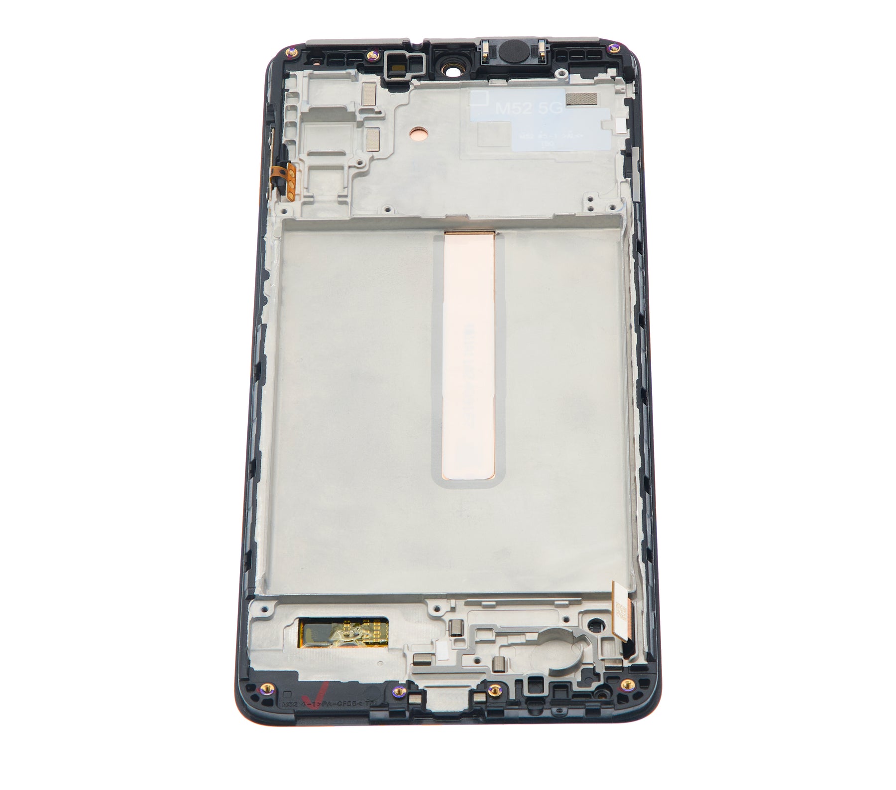 OLED Assembly With Frame Compatible For Samsung Galaxy M52 5G (M526 / 2021) (Refurbished) (All Colors)