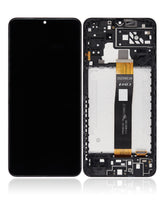 LCD Assembly With Frame Compatible For Samsung Galaxy A04S Core (A047 / 2022) (Service Pack) (Black)